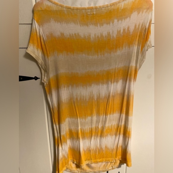 Three Dots for Bloomingdale’s. Tie dye drape      t-shirt. Size XL - Picture 3 of 4